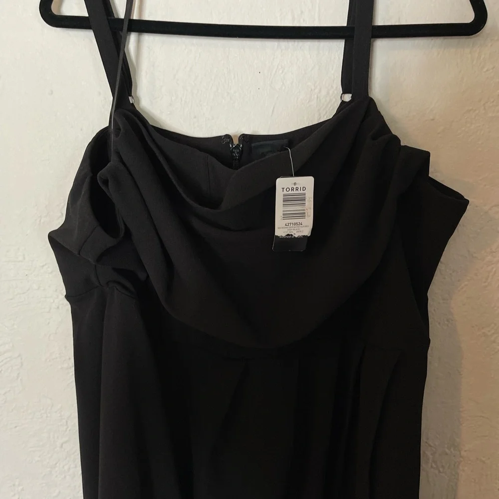 torrid Black Sleeveless Corset Midi Dress - Picture 5 of 7